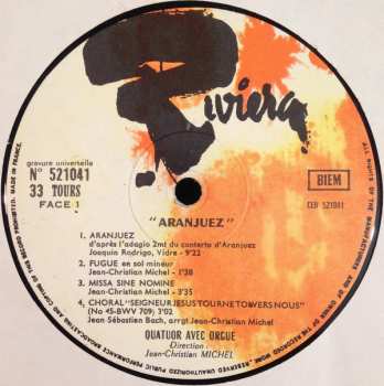 LP Jean-Christian Michel: Aranjuez