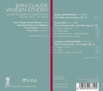 CD Jean-Claude Vanden Eynden: Queen Elisabeth Competition, Piano 1964