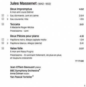 SACD BBC Symphony Orchestra: Ravel Debussy Massenet