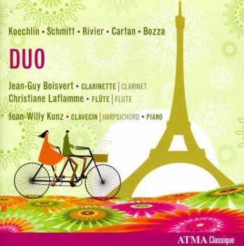 Album Jean-Willy Kunz: Duo: Koechlin - Cartan - Bozza - Rivier -  Schmitt 
