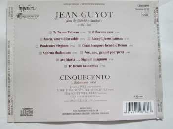 CD Cinquecento: Te Deum Laudamus & Other Sacred Music
