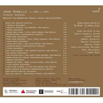 CD Graindelavoix: Cypriot Vespers. Maronite and Byzantine Chants, Motets and Plainchant