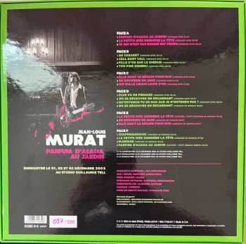 3LP/Dobozkészlet Jean-Louis Murat: Parfum D'Acacia Au Jardin LTD | NUM