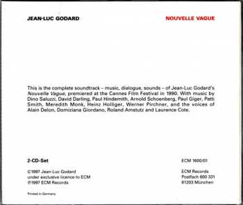 2CD/Dobozkészlet Jean-Luc Godard: Nouvelle Vague