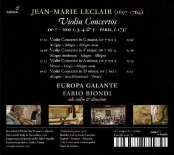 CD Fabio Biondi: Violin Concertos