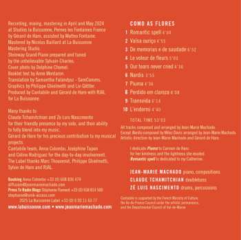 CD Jean-Marie Machado: Como As Flores