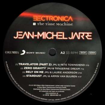 2LP Jean-Michel Jarre: Electronica 1: The Time Machine