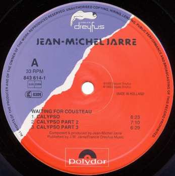 LP Jean-Michel Jarre: Waiting For Cousteau