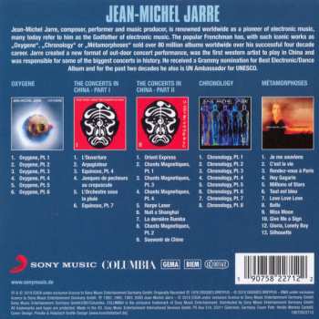 5CD/Dobozkészlet Jean-Michel Jarre: Original Album Classics 