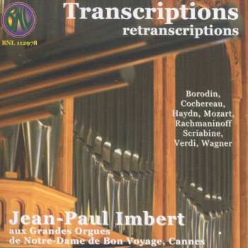 Album Jean-Paul Imbert: Transcriptions For Organ