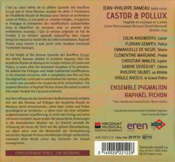 2CD/Dobozkészlet Raphaël Pichon: Castor & Pollux (1754)