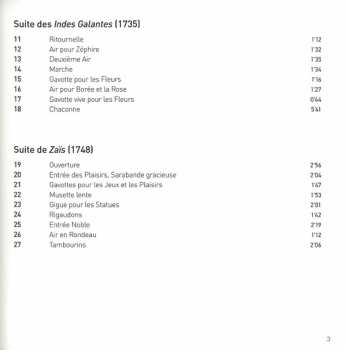 CD Jean-Philippe Rameau: Fêtes Persanes (Symphonies À Deux Clavecins)