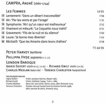 CD Jean-Philippe Rameau: French Cantatas By Rameau And Campra