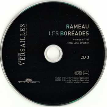 3CD Jean-Philippe Rameau: Les Boréades