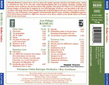 CD Jean-Philippe Rameau: Platée • Pigmalion • Dardanus (Ballet Suites)