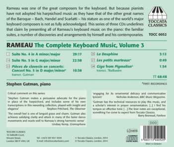 CD Jean-Philippe Rameau: The Complete Keyboard Music Volume 3