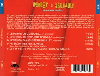 CD Jean Poiret et Michel Serrault: Nos Premiers Sketches