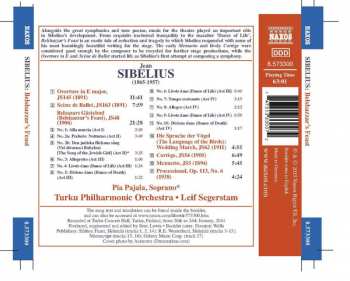 CD Jean Sibelius: Belshazzar's Feast / Overture In E / Scène De Ballet / Wedding March / Cortège / Menuetto / Processional