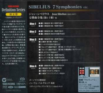 Dobozkészlet/4SACD Jean Sibelius: Complete Symphonies LTD
