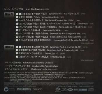 Dobozkészlet/4SACD Jean Sibelius: Complete Symphonies LTD