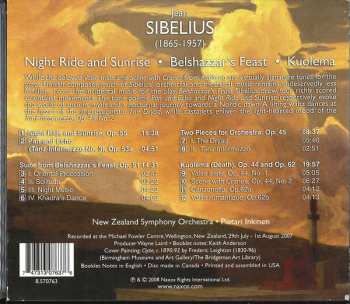 CD Jean Sibelius: Night Ride And Sunrise / Belshazzar's Feast / Kuolema
