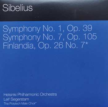 4CD/Dobozkészlet Jean Sibelius: Sibelius Complete Symphonies • Violin Concerto • Finlandia