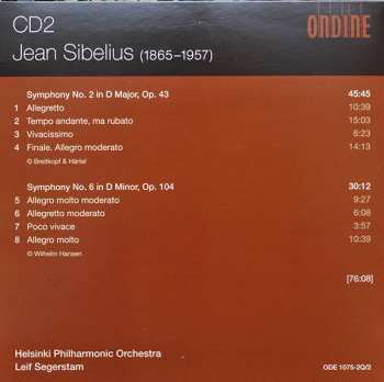 4CD/Dobozkészlet Jean Sibelius: Sibelius Complete Symphonies • Violin Concerto • Finlandia