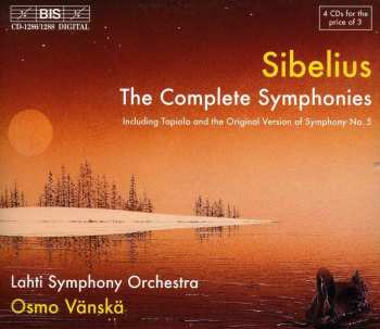 4CD/Dobozkészlet Jean Sibelius: The Complete Symphonies 