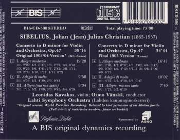 CD نيسم جلال: Violin Concerto In D Minor, Op. 47 (Both Versions)