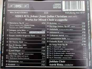 CD Jean Sibelius: Works For Mixed Choir A Cappella
