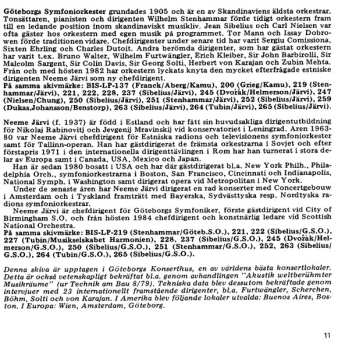 CD Göteborgs Symfoniker: Symphony No.3 C Major Op. 52 / Suite From "King Christian II"