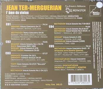 5CD/Dobozkészlet Jean Ter-Merguérian: L'Âme Du Violon