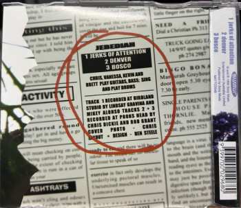 CD Jebediah: Jerks Of Attention
