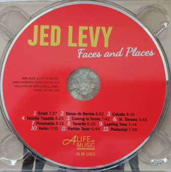 CD Jed Levy: Faces And Places