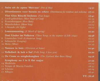 CD Jef Van Hoof: Symphonic Music + Orchestral Songs