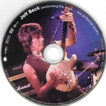 DVD Jeff Beck: Performing This Week... Live At Ronnie Scott's