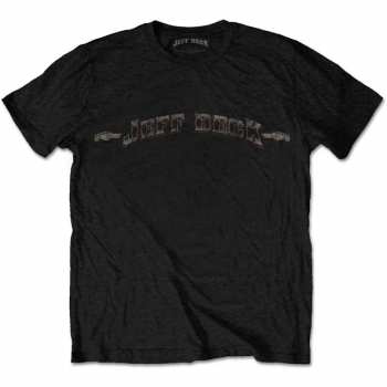 Merch Jeff Beck: Póló Vintage Logo Jeff Beck 
