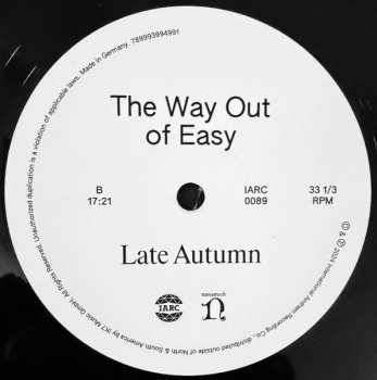 2LP Jay Bellerose: The Way Out Of Easy