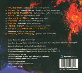 CD Jeff Sipe Trio: Jeff Sipe Trio - Mike Seal & Taylor Lee