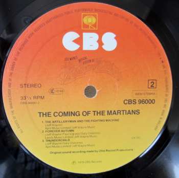 2LP Jeff Wayne: Jeff Wayne's Musical Version Of The War Of The Worlds