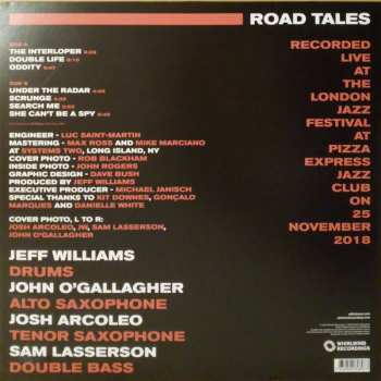 LP Jeff Williams: Road Tales (Live At London Jazz Festival)