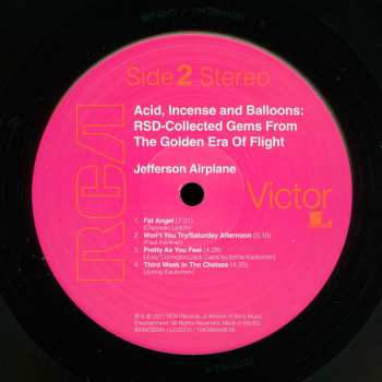LP Jefferson Airplane: Acid, Incense And Balloons: RSD - Collected Gems From The Golden Era Of Flight LTD