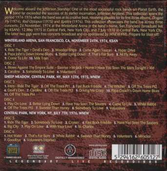 6CD/Dobozkészlet Jefferson Starship: 70's Broadcast Collection