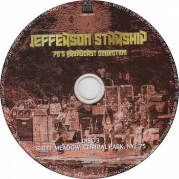 6CD/Dobozkészlet Jefferson Starship: 70's Broadcast Collection