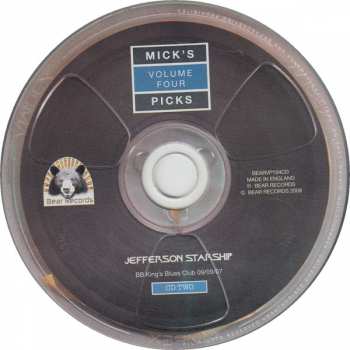 3CD/Dobozkészlet Jefferson Starship: BB Kings Blues Club Ny 2007 Mick's Picks Volume 4