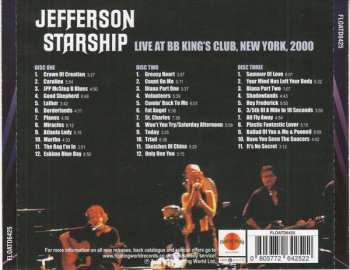 3CD Jefferson Starship: Live At BB King's Club, New York, 2000