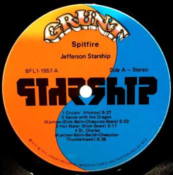 LP Jefferson Starship: Spitfire