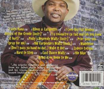 CD Jeffery Broussard And The Creole Cowboys: Return Of The Creole