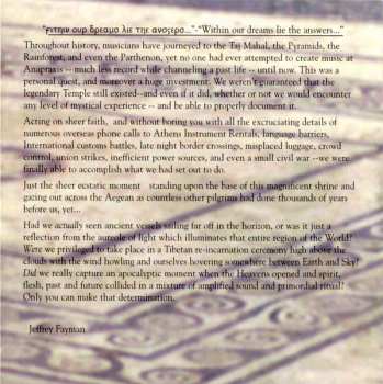CD Robert Fripp: A Temple In The Clouds