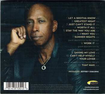 CD Jeffrey Osborne: Worth It All